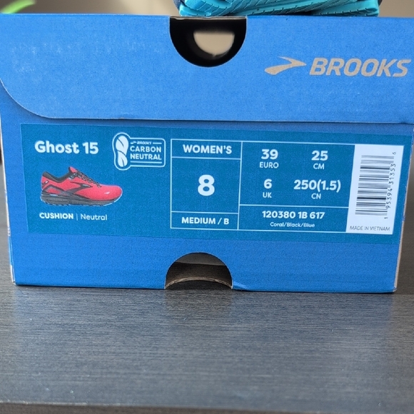Brooks Ghost 15 Women's Athletic Shoes - Picture 8 of 12